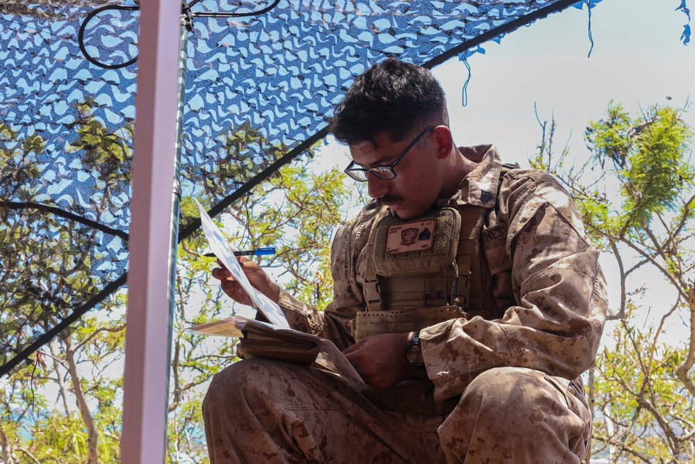 3d LCT participates in a squad competition