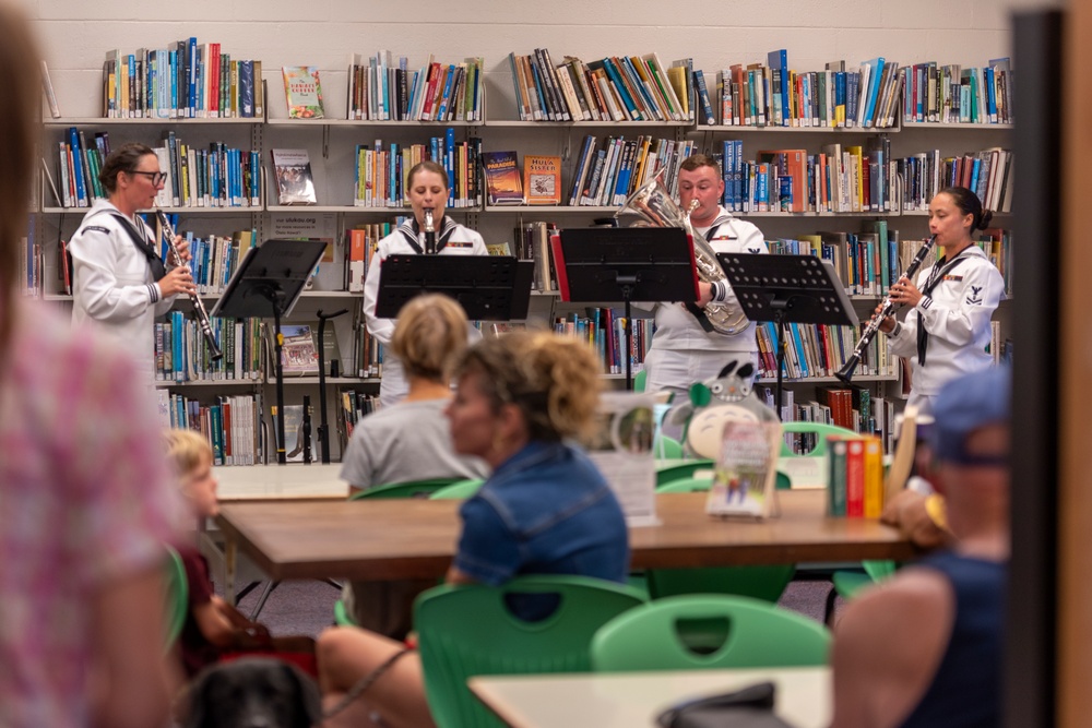 U.S. Pacific Fleet Band Chamber Music at Makawao Public Library