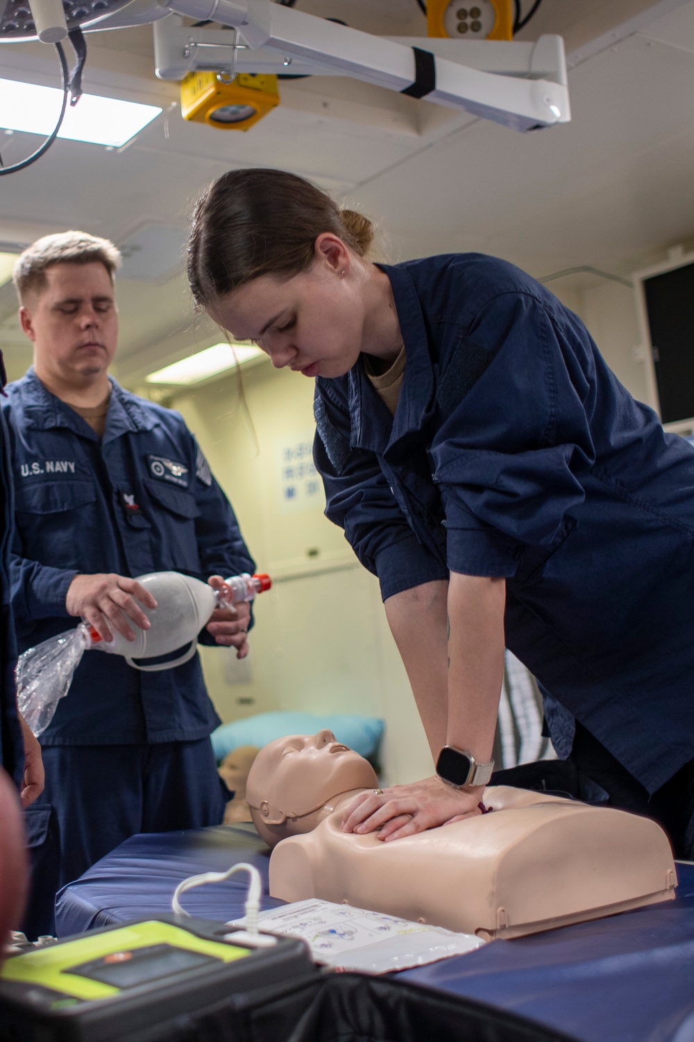 Tripoli’s Medical Department Conducts Emergency Response Training Drill