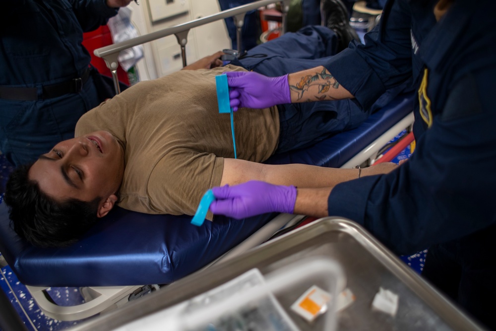 Tripoli’s Medical Department Conducts Emergency Response Training Drill