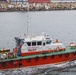 USS Frank Cable (AS 40) departs Chennai, India