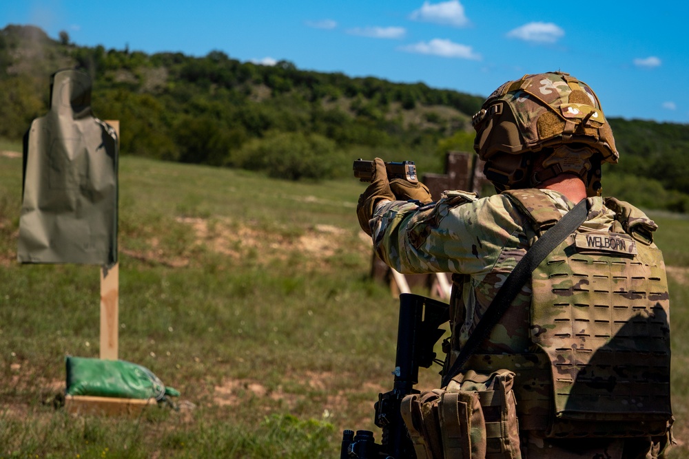 Cav 104 two-gun shooting competition