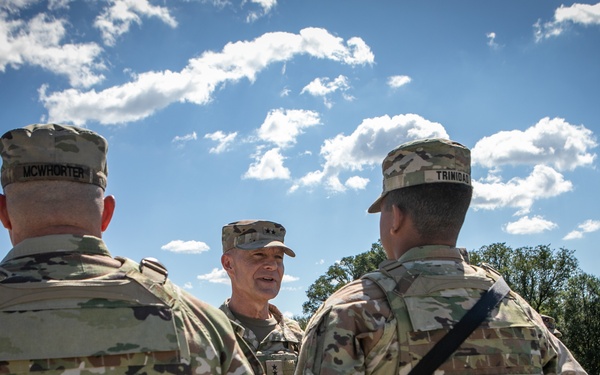 West Virginia National Guard adjutant general visits West Virginia Guard soldiers assigned to Joint Task Force - District of Columbia