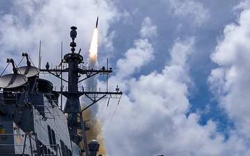 USS Higgins Conducts Live-Fire Exercise