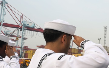 USS John Finn Departs Jakarta Following Port Visit to support Super Garuda Shield 25