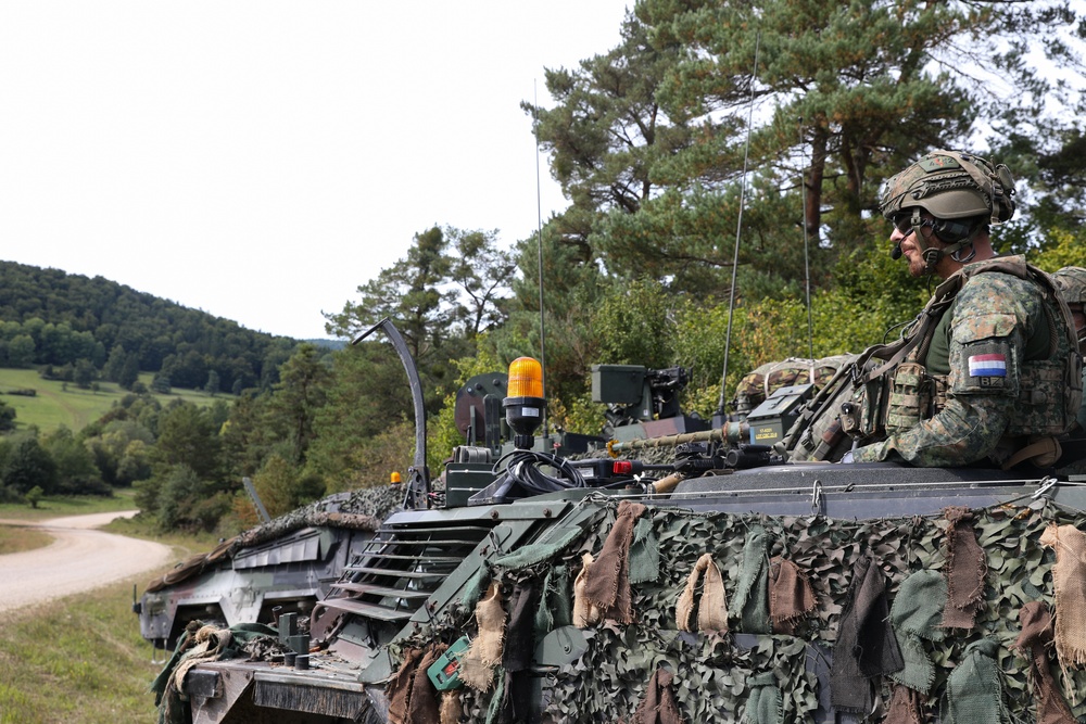 Dutch Army Joins U.S. and NATO Allies at Saber Junction 25