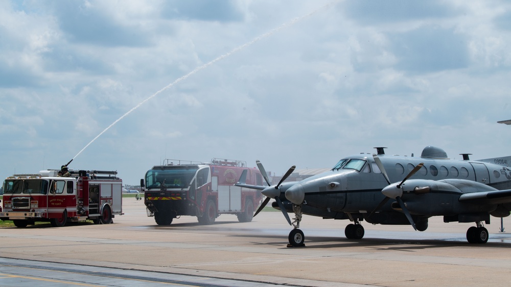 137th hosts retirement ceremony for MC-12W