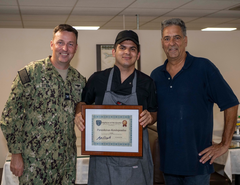 Minoan Taverna Employee of the Quarter Awards, Quarter Three, 2025.