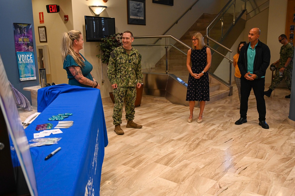 NAVSTA Rota Suicide Prevention Month Proclamation Signing