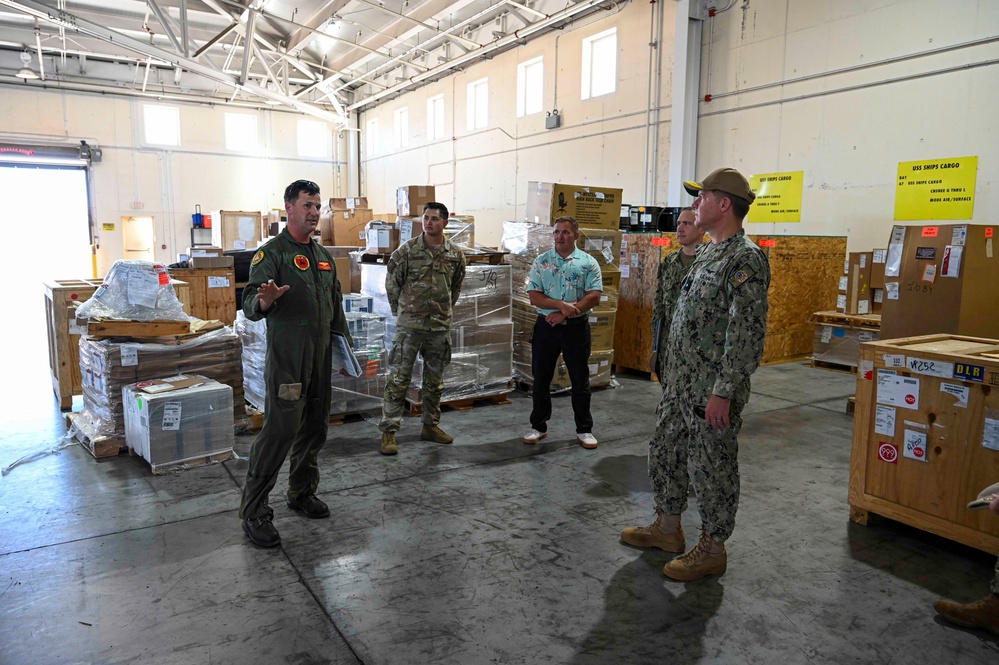 Commander, Navy Region Europe, Africa, Central visits NAVSTA Rota