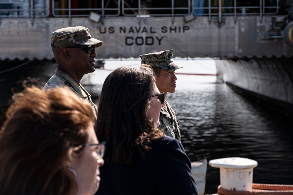 OPMED team joins DOD partners to preview Navy’s newest expeditionary fast transport