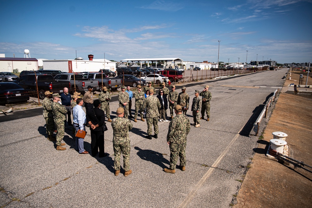 OPMED team joins DOD partners to preview Navy’s newest expeditionary fast transport