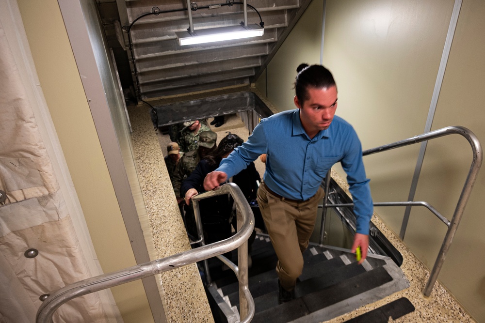 OPMED team joins DOD partners to preview Navy’s newest expeditionary fast transport