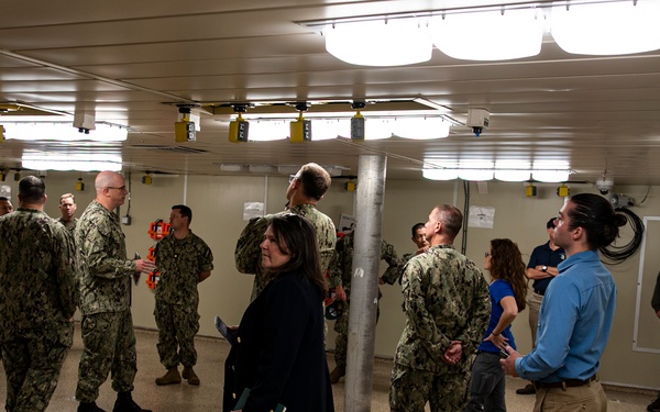 OPMED team joins DOD partners to preview Navy’s newest expeditionary fast transport