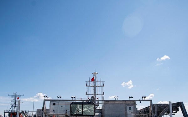 OPMED team joins DOD partners to preview Navy’s newest expeditionary fast transport