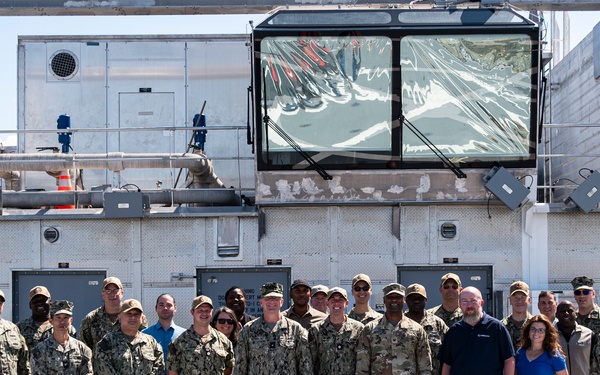 OPMED team joins DOD partners to preview Navy’s newest expeditionary fast transport