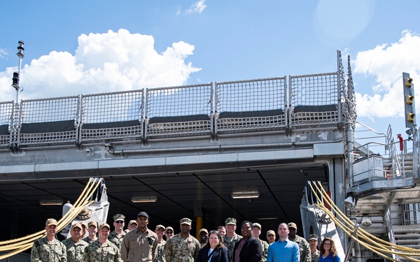 OPMED team joins DOD partners to preview Navy’s newest expeditionary fast transport