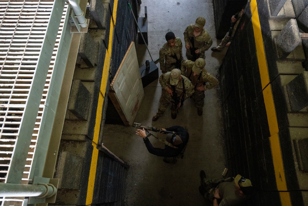 Green Berets and ANG conduct CQB at Sage Eagle 25-4