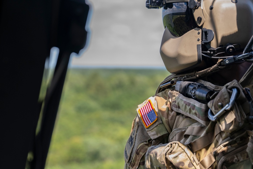 Green Berets and National Guard conduct helicopter medevac at Sage Eagle 25-4