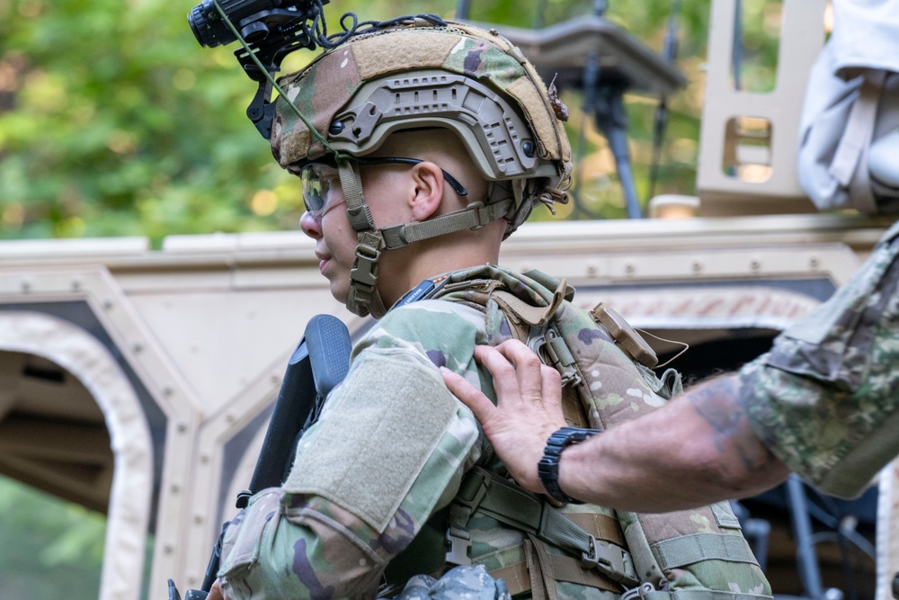 Soldiers and ANG conduct ambush at Sage Eagle 25-4