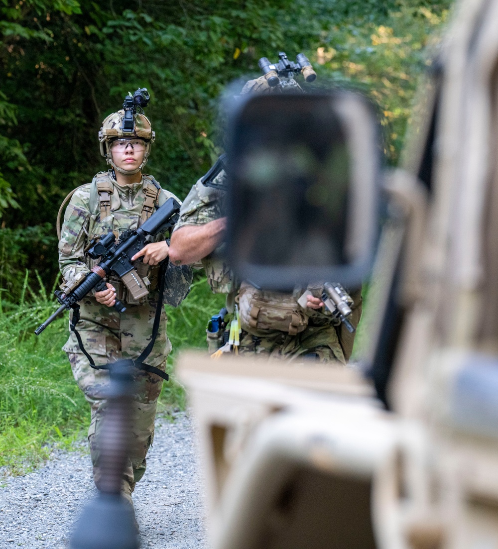 Soldiers and ANG conduct ambush at Sage Eagle 25-4