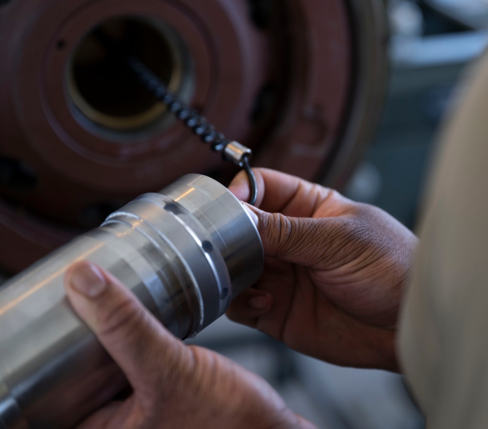 Munitions Airmen build bombs during combat deployment