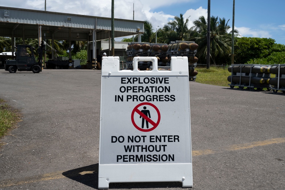 Munitions Airmen build bombs during combat deployment