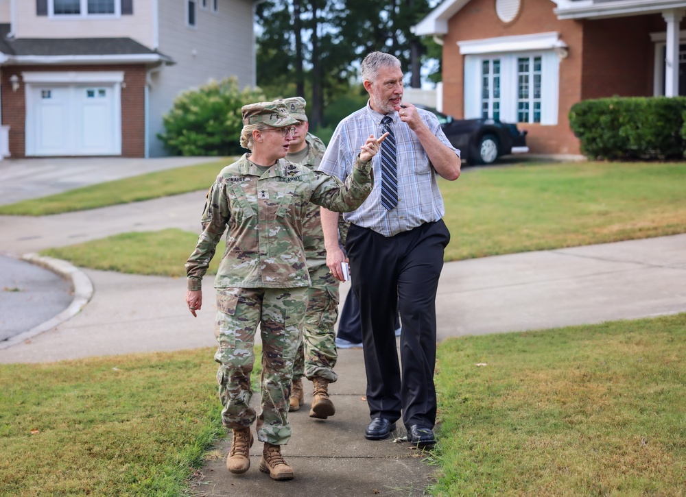 Fort Lee Leaders Walk Neighborhoods to Hear Families’ Voices