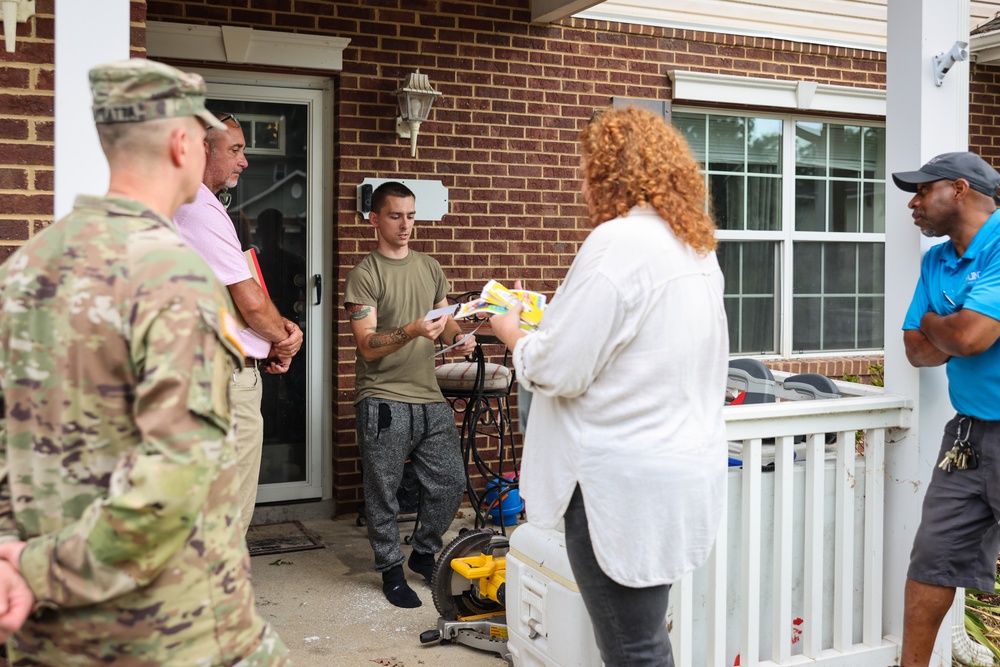 Fort Lee Leaders Walk Neighborhoods to Hear Families’ Voices