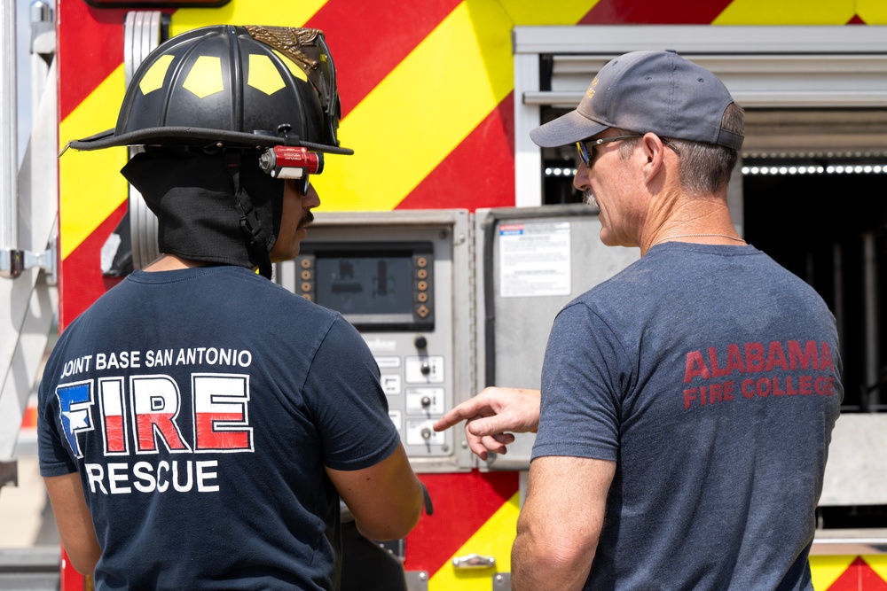 Aerial training empowers JBSA firefighters