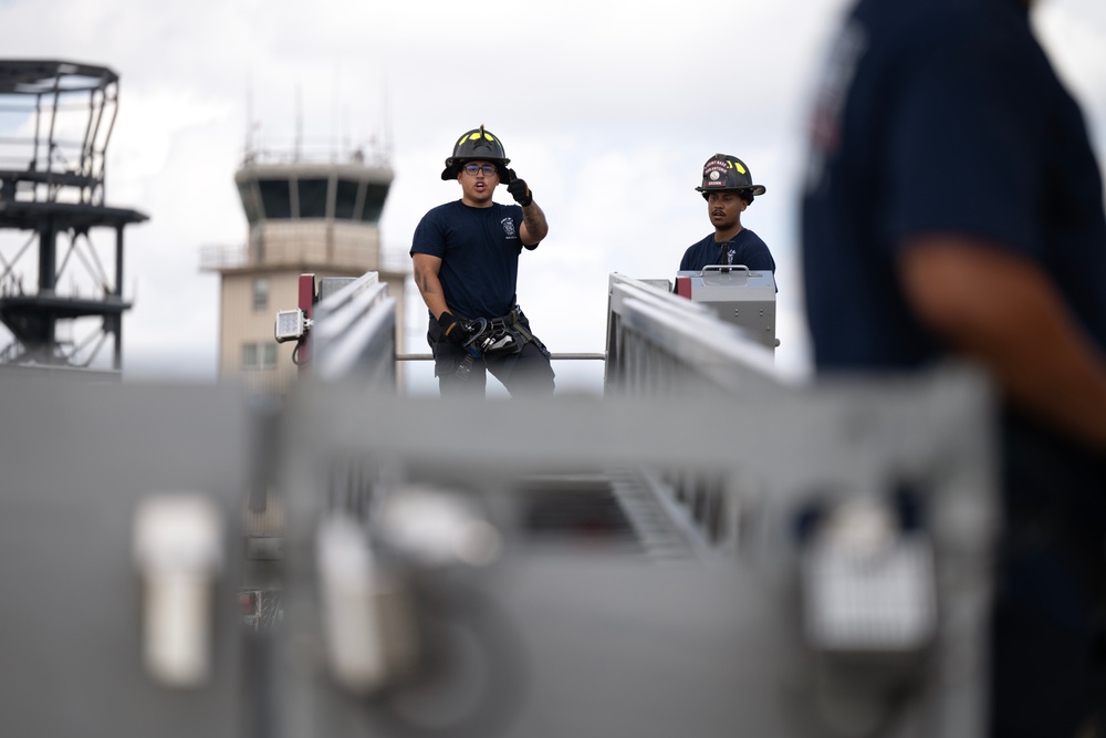 Aerial training empowers JBSA firefighters