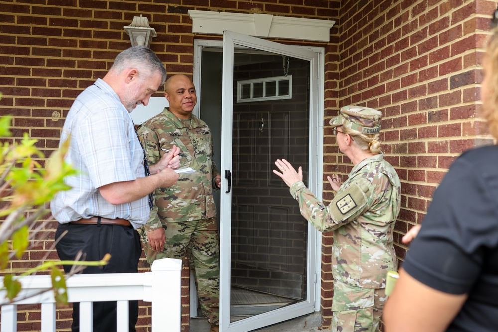 Fort Lee Leaders Walk Neighborhoods to Hear Families’ Voices