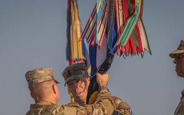 Command Sgt. Maj. Donald Durgin assumes responsibility of the 3rd Infantry Division