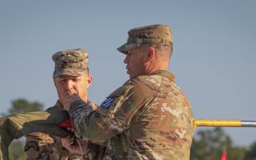 Command Sgt. Maj. Donald Durgin assumes responsibility of the 3rd Infantry Division