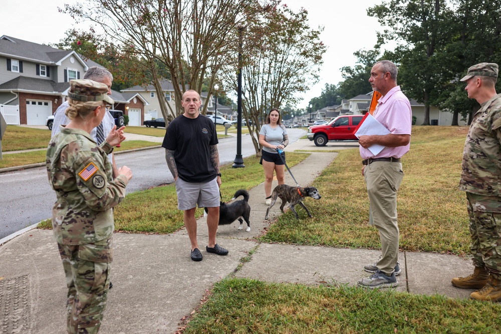 Fort Lee Leaders Walk Neighborhoods to Hear Families’ Voices