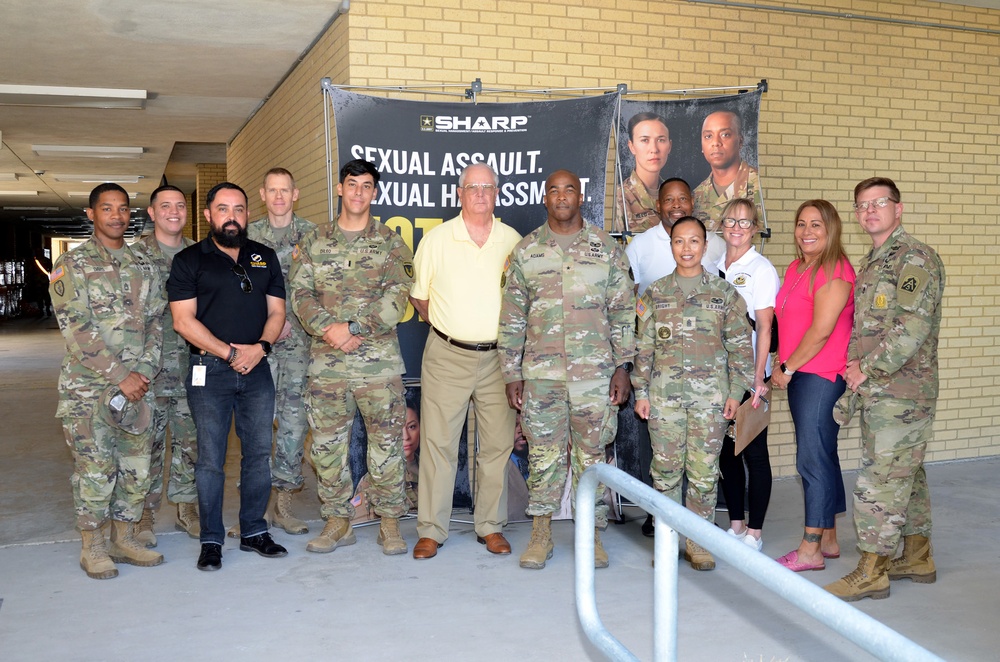 MICC Command Team Accepts SHARP Room Challenge