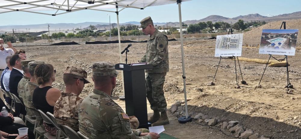 Fort Irwin Breaks Ground on First Privatized Barracks Development