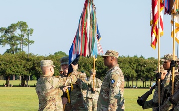 Command Sgt. Maj. Donald Durgin assumes responsibility of the 3rd Infantry Division