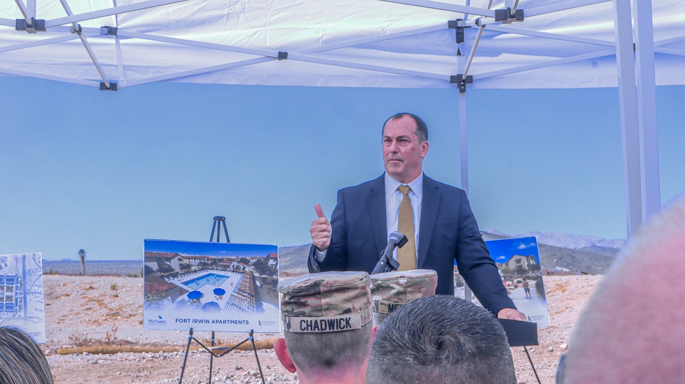 Fort Irwin Breaks Ground on First Privatized Barracks Development