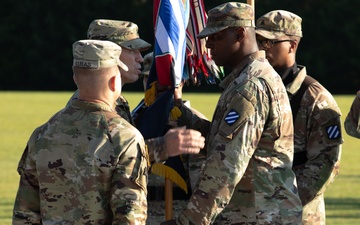 Command Sgt. Maj. Donald Durgin assumes responsibility of the 3rd Infantry Division