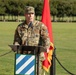 Command Sgt. Maj. Donald Durgin assumes responsibility of the 3rd Infantry Division