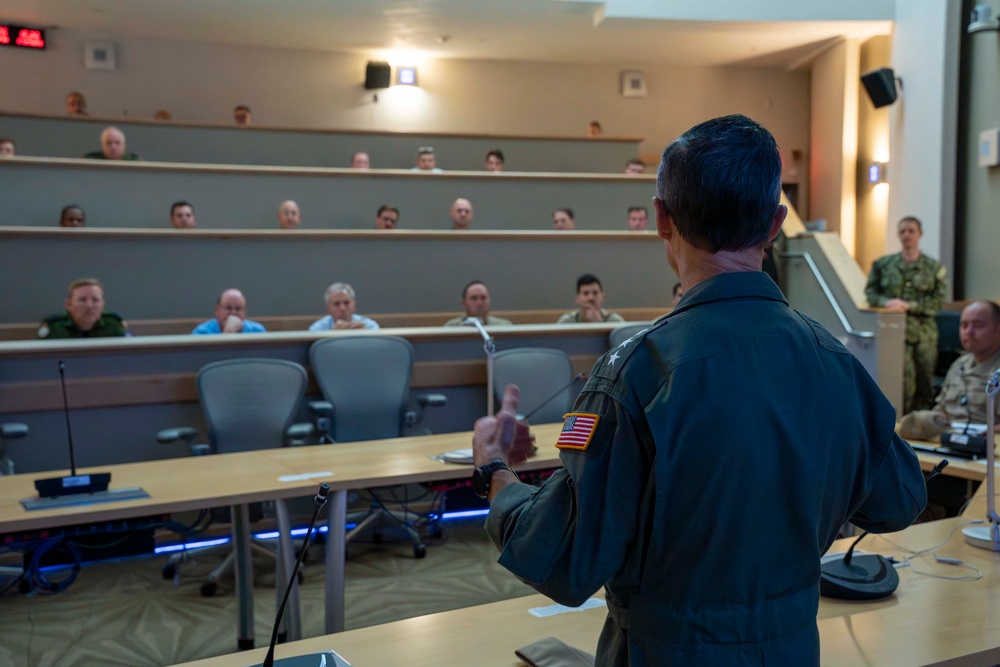 U.S. 2nd Fleet Commander Addresses TUSW Symposium