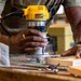 Through the grain of the wood: First sergeant bridges passion, leadership