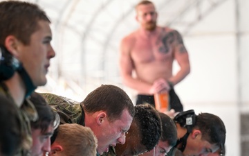 Special Warfare water confidence training