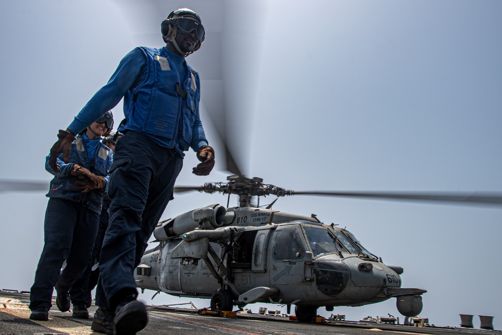 USS gridley Flight Operations