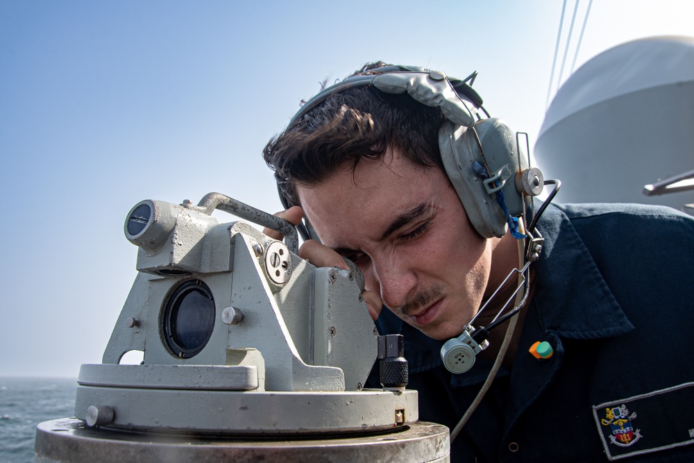 USS Gridley Seamanship Training