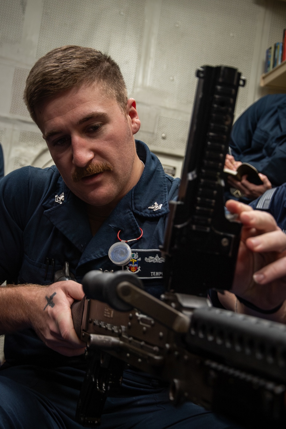 USS Gridley SCAT Training