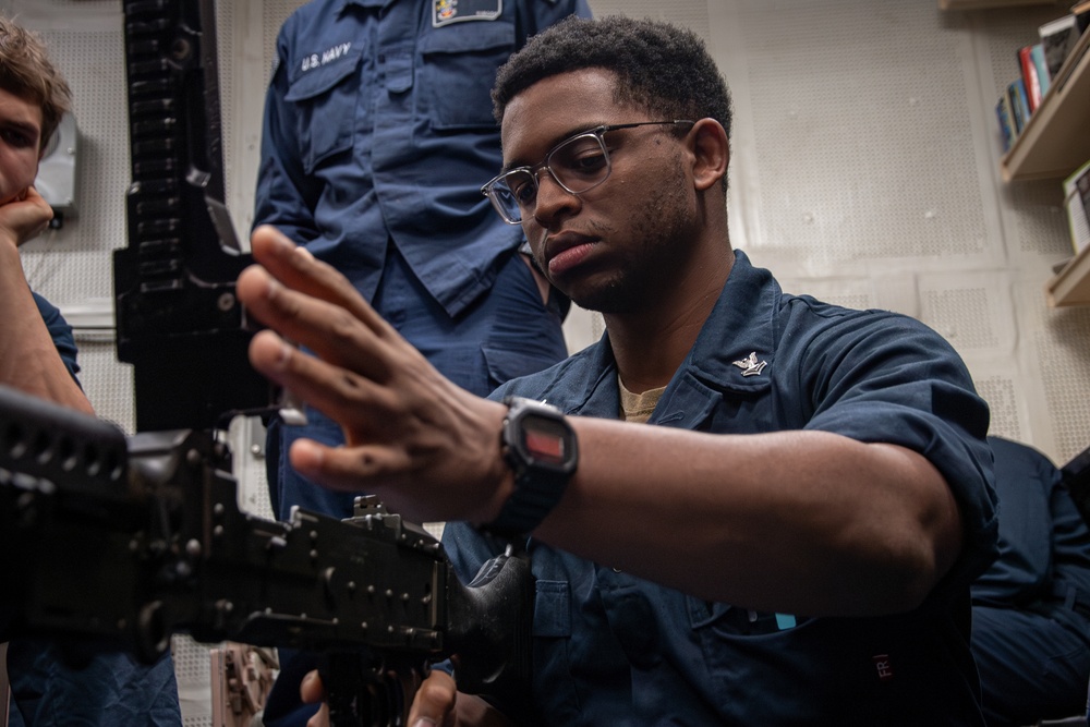 USS Gridley SCAT Training
