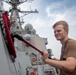 USS Gridley Freshwater Wash-Down