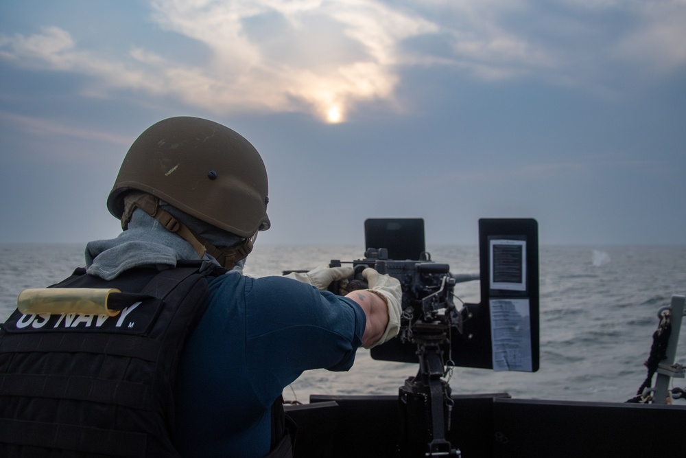 USS Gridley SCAT Drill